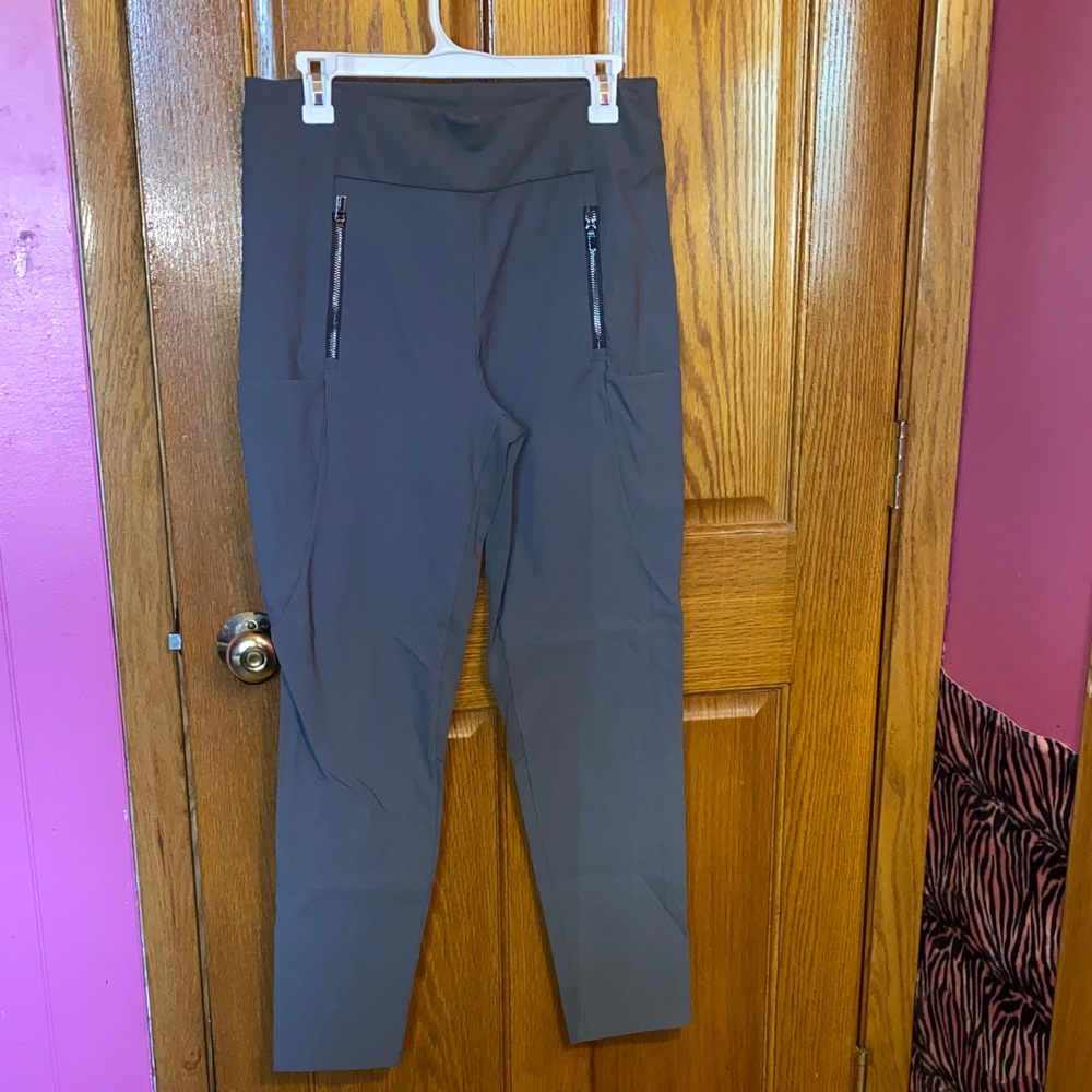 Athleta Charcoal Performance Pants